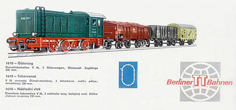 545 / 14  (01610)  Güterzug mit V 36 Katalogbild